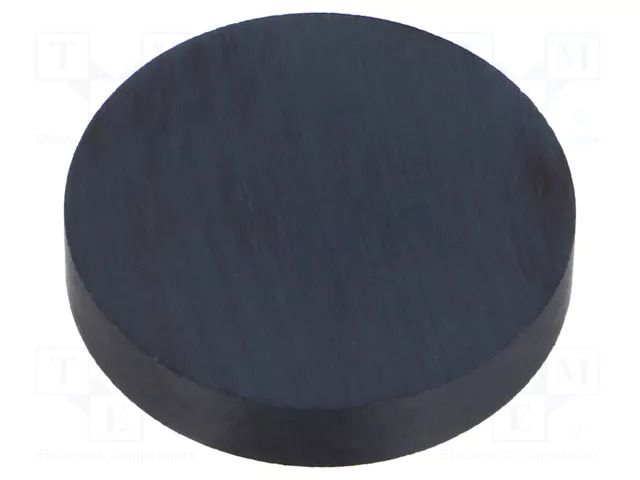 Magnet: permanent; hard ferrite; 15N; Ø: 35.2mm; H: 6.5mm ELESA+GANTER GN55.2-HF-35.2-6.5