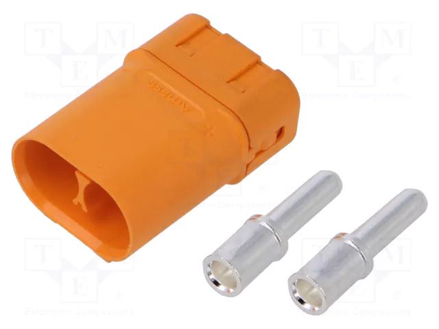 Connector: DC supply; plug; male; LFB50; 98A; 600V; PIN: 2; IP67 AMASS LFB50-M
