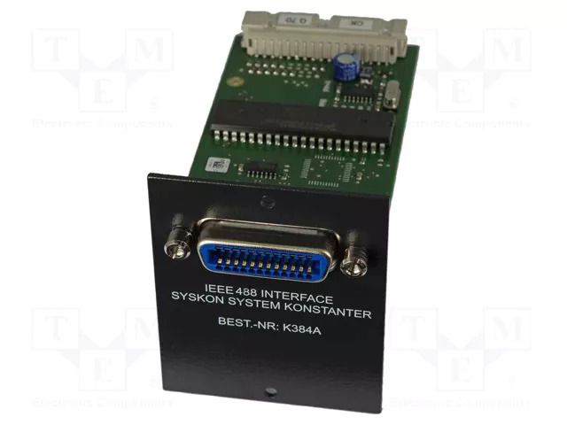 Test acces: extension module; Interface: IEEE-488 GOSSEN METRAWATT GM-K384A