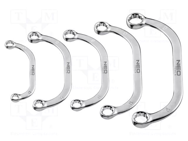 Wrench-set; box; 5pcs. NEO TOOLS NEO-09-176