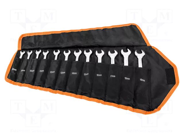 Wrench-set; combination spanner,with ratchet; with switch NEO TOOLS NEO-09-345