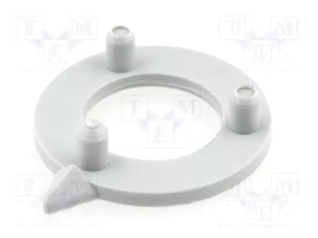 Pointer; polyamide; grey; 15mm; -20÷70°C RITEL G15W-G