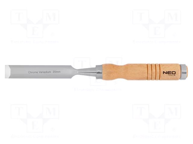 Chisel; Application: wood; Tipwidth: 20mm; L: 270mm NEO TOOLS NEO-37-820