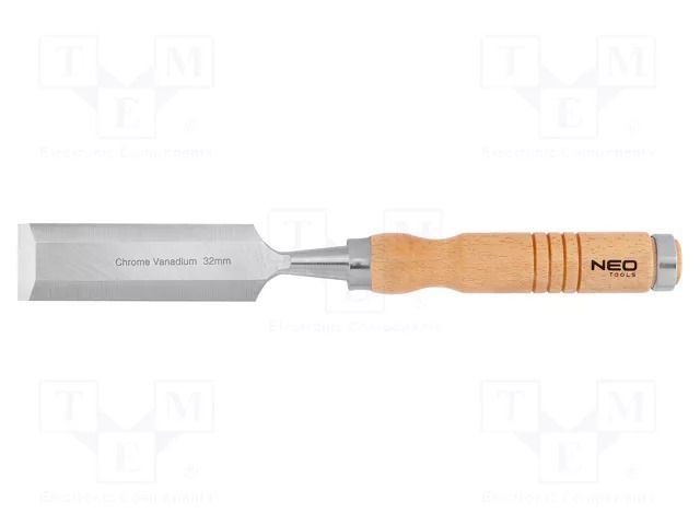 Chisel; Application: wood; Tipwidth: 32mm; L: 270mm NEO TOOLS NEO-37-832