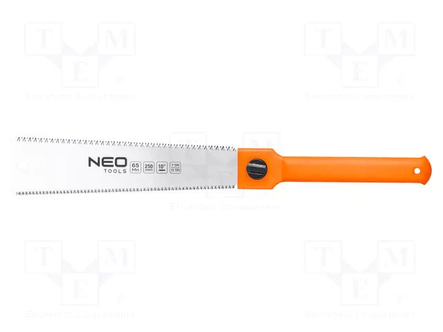 Saw; double-sided,japanese,manual; wood; 7teeth/inch; 250mm NEO TOOLS NEO-44-612
