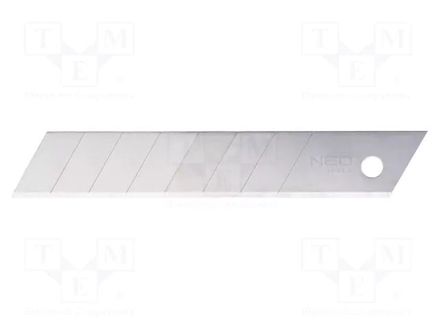 Blade; 18mm; 10pcs. NEO TOOLS NEO-64-010