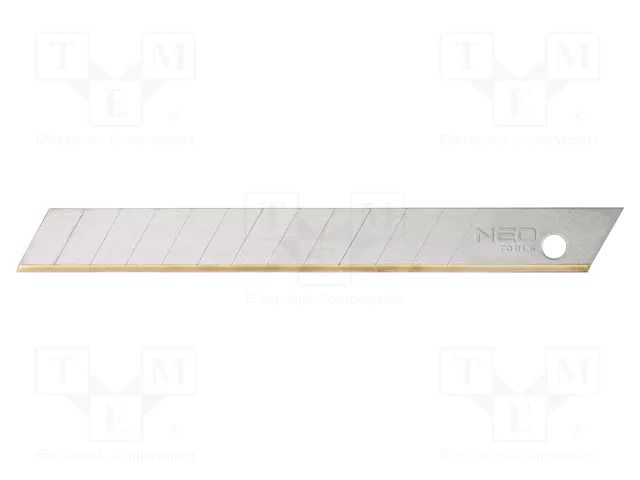 Blade; 9mm; 10pcs. NEO TOOLS NEO-64-220