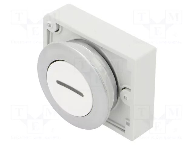 Switch: push-button; 30mm; Stabl.pos: 2; white; none; IP67; Ø30.5mm EATON ELECTRIC M30C-FDR-W-X1