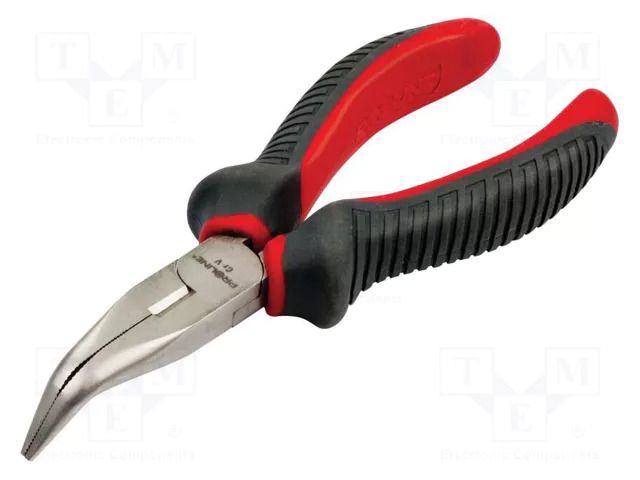Pliers; curved,half-rounded nose; 160mm PROLINE PRE-28714