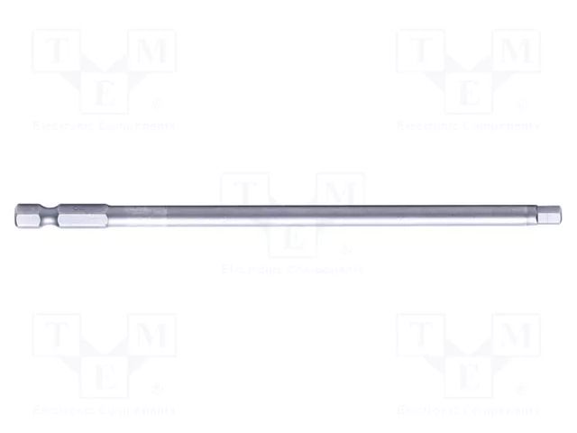 Screwdriver bit; hex key; HEX 4mm; Overall len: 100mm; 2pcs. PROLINE PRE-10819