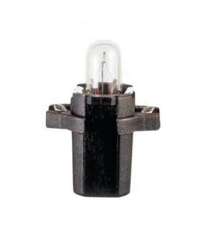 Autolamp 12V, 1.2W, BAX8.3s/1.35, must, PHILIPS 12597 3468628634019; 8711500403520