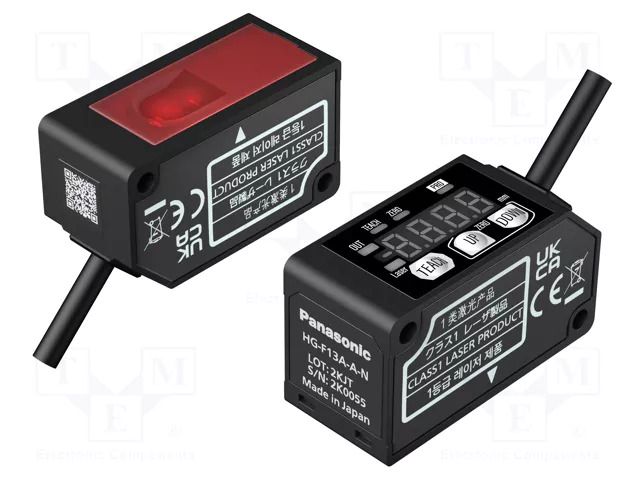 Sensor: distance; laser; diffuse-reflective; Range: 250÷3000m; PNP PANASONIC HG-F13A-A-P