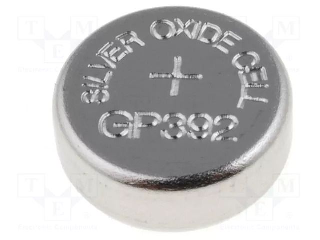 Battery: silver; LR41,coin,R736,SR41; 1.55V; non-rechargeable GP BAT-SG3