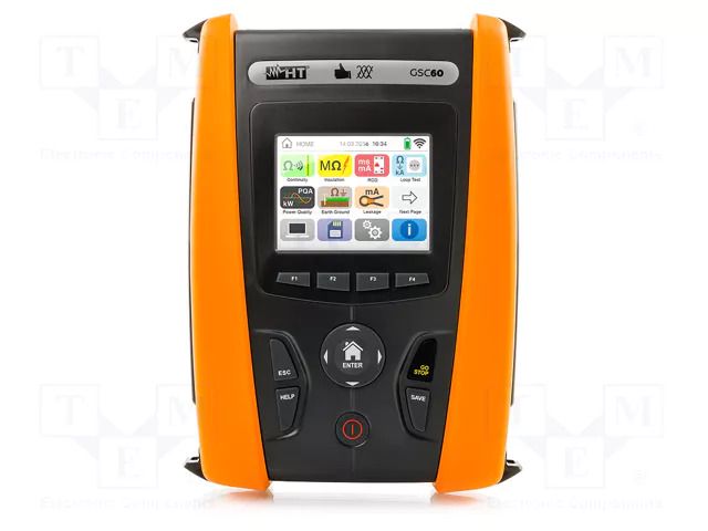 Meter: appliance meter; touch screen,colour,LCD TFT; 320x240 HT INSTRUMENTS HTI-HV000060