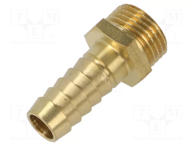 Splice terminal: coupling-adapter terminal; brass CW617N; BR GEBO 315B-14-4BR