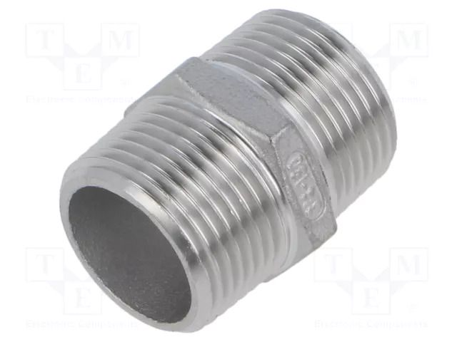 Splice terminal: nipple; male-male; max.10.5bar; Thread: G 3/4" GEBO 6280-034