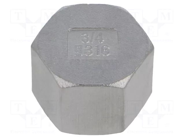 Splice terminal: stopper; hexagonal,female; max.10.5bar; G316 GEBO 6300-034