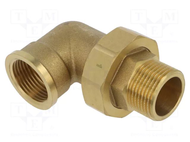 Splice terminal: 90° elbow; max.6bar@<90°C,max.16bar@10°C÷30°C GEBO 98-6BR