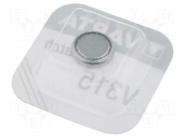 Battery: silver; coin,SR67; 1.55V; 19mAh; non-rechargeable; 1pcs. VARTA BAT-V315MF