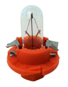 Lamp 12V 1.1W BAX8.4d/1.5 orange PHILIPS 12624 8711500245137