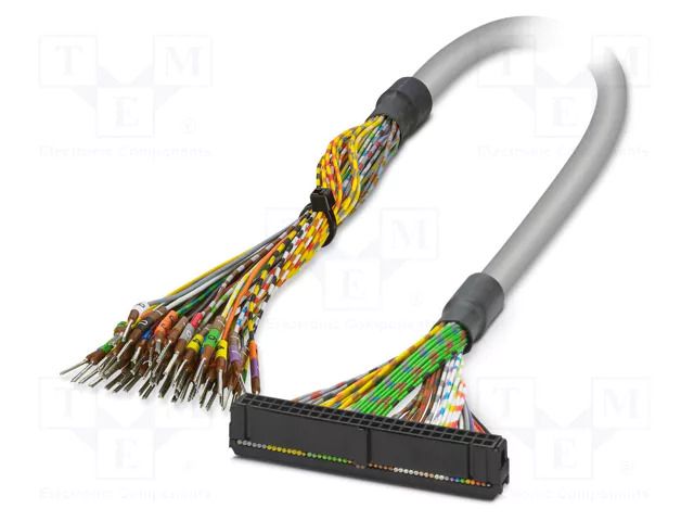 Ribbon cable with IDC connectors; IDC/FLK 50pin,wires; 10m PHOENIX CONTACT 2305910