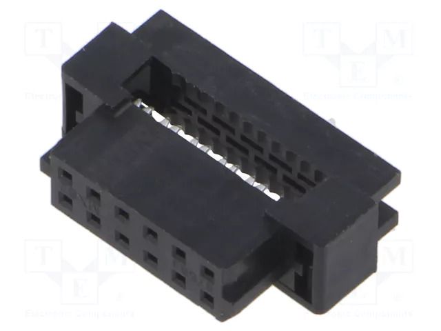 Connector: wire-wire/PCB; plug; female; PIN: 12; Milli-Grid; IDC MOLEX MX-87568-1273