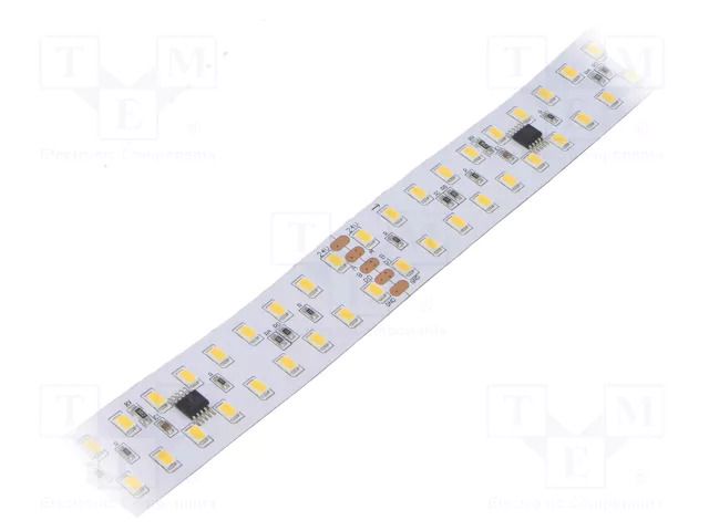 LED tape; white neutral; 2835; LED/m: 240; 20mm; white PCB; IP20 IPIXEL LED S020240BC1DC0-NW