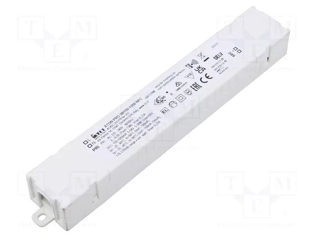 Power supply: switching; LED; 10÷54VDC; 150mA÷1.05A; 220÷240VAC TCI 127688