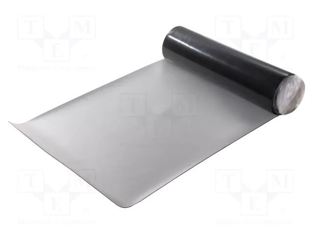 Mat: bench; ESD; grey; L: 10m; Width: 0.8m; Thick: 2mm; rubber; 130°C RT WORK RBT-200/0.8