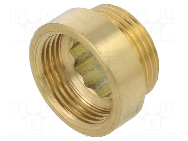 Splice terminal: extension; male-female,round; 10mm; BR GEBO 500-10-05BR
