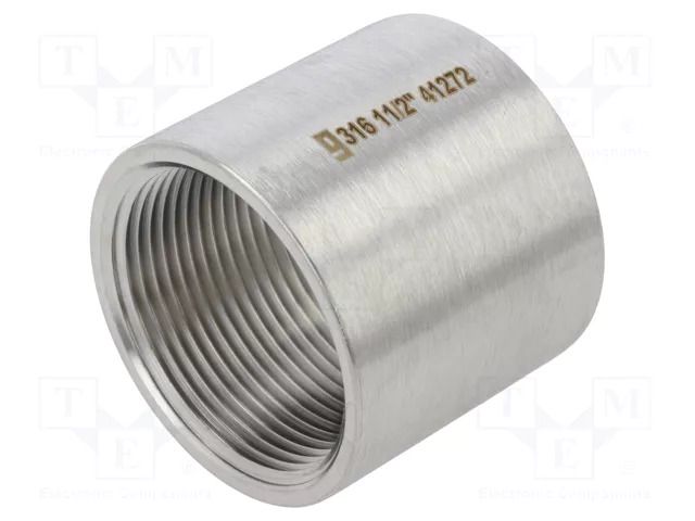 Splice terminal: muff; long,round,female-female; max.10.5bar GEBO 6270-112