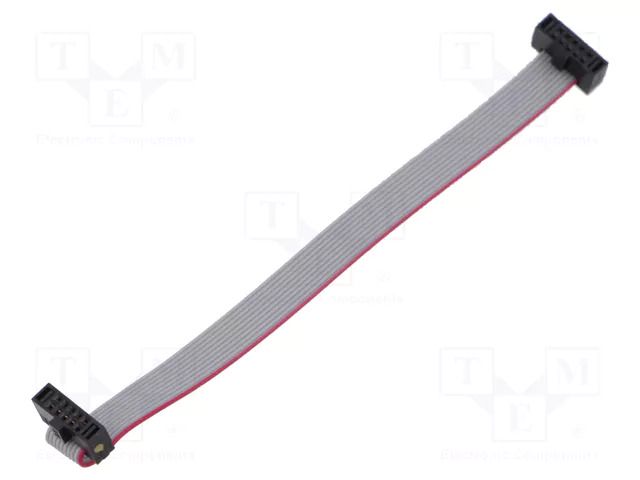 Ribbon cable with IDC connectors; IDC,both sides; 101.6mm; 4" SAMTEC FFSD05D040001NR