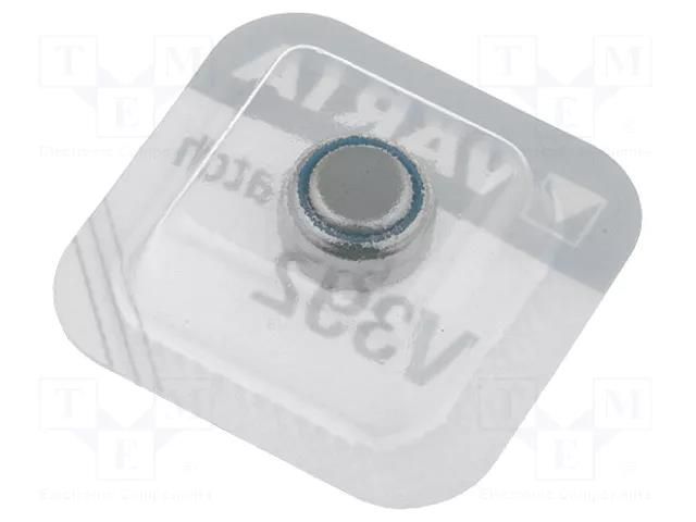Battery: silver; coin,SR41; 1.55V; 40mAh; Ø7.9x3.6mm; 1pcs. VARTA BAT-V392MF