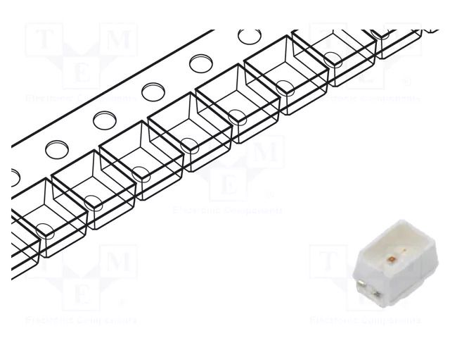 LED; yellow; SMD; 2214,PLCC2; 450÷650mcd; 1.6÷2.4VDC; 130°; 20mA LUCKYLIGHT LL-R2014YC-4C-AM