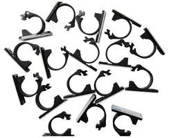 CABLE CLIP, BLACK, 16MM, PK100 MP003243
