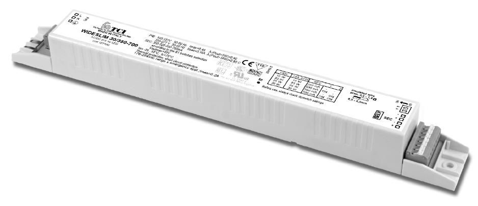 WIDESLIM 30/350-700 - LED Driver, TCI 127160