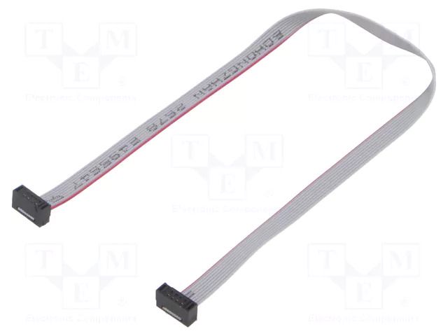 Ribbon cable with IDC connectors; IDC,both sides; 228.6mm; 9" SAMTEC FFSD04D090001