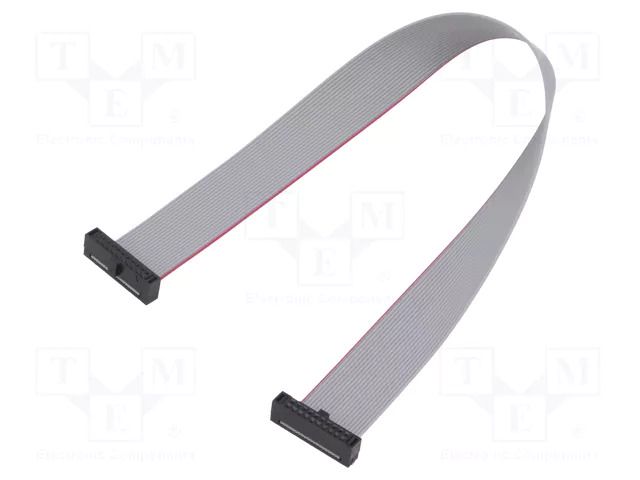 Ribbon cable with IDC connectors; IDC,both sides; 203.2mm; 8" SAMTEC FFSD10D080001N