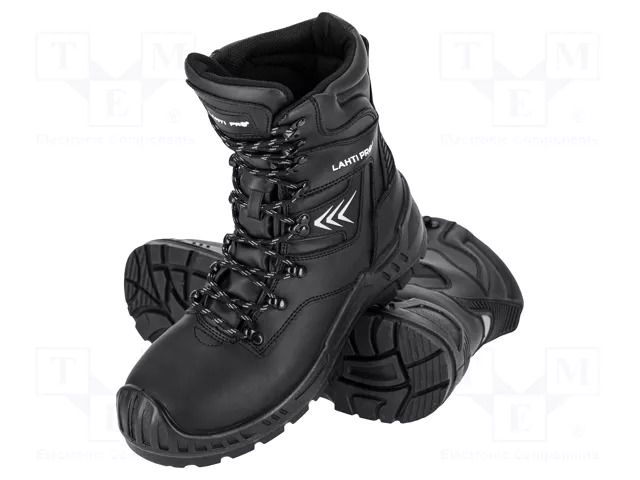 Boots; Size: 43; black; leather; bad weather,slip LAHTI PRO LAHTI-L3030443