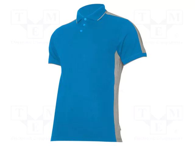 Polo shirt; Size: XXL; blue-gray; 190g/m2 LAHTI PRO LAHTI-L4031905