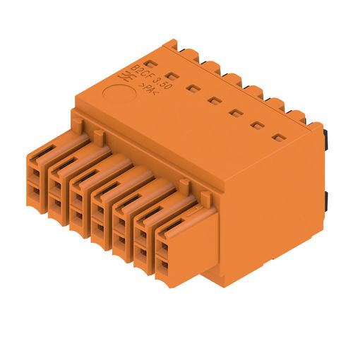 PCB plug-in connector (wire connection), 3.50 mm, Number of poles: 14, PUSH IN, Spring connection Weidmuller 1277330000 04050118067316
