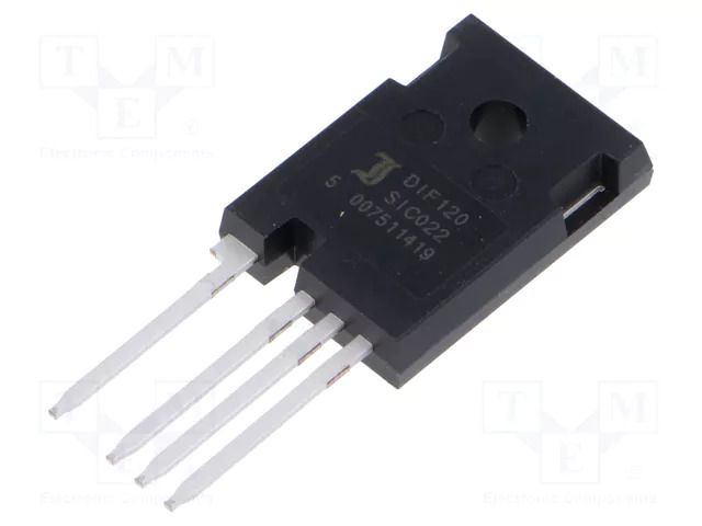 Transistor: N-MOSFET; SiC; unipolar; 1.2kV; 85A; Idm: 250A; 340W DIOTEC SEMICONDUCTOR DIF120SIC022-DIO