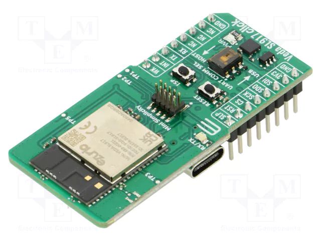 Click board; Comp: 453-00221; prototype board; Bluetooth,WiFi MIKROE MIKROE-6489