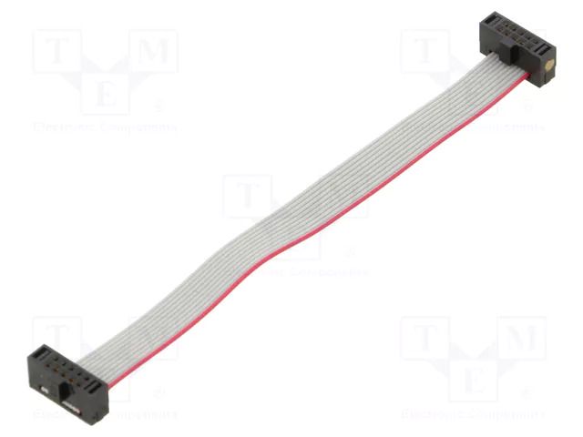 Ribbon cable with IDC connectors; IDC,both sides; 83.82mm; 3.3" SAMTEC FFSD05D033001N