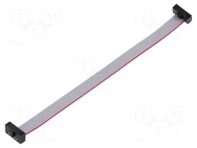 Ribbon cable with IDC connectors; IDC,both sides; 114.3mm; 4.5" SAMTEC FFSD05D045001N