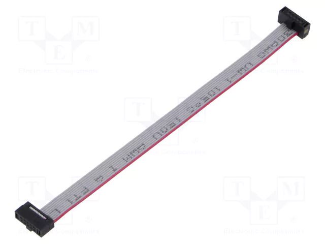 Ribbon cable with IDC connectors; IDC,both sides; 114.3mm; 4.5" SAMTEC FFSD05D045001NR