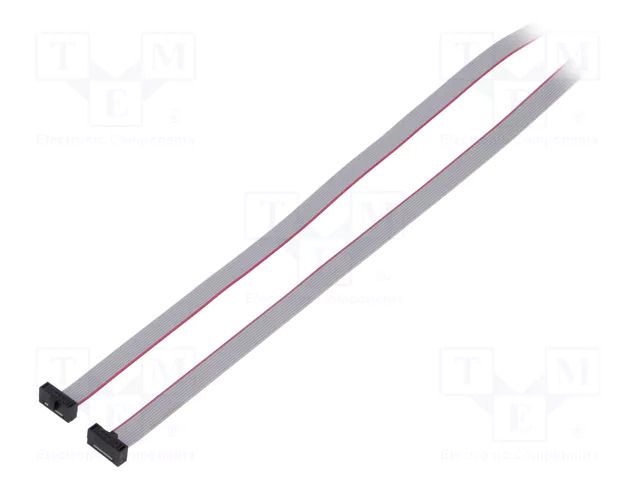 Ribbon cable with IDC connectors; IDC,both sides; 1003.3mm SAMTEC FFSD05D395001N