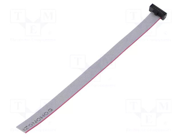 Ribbon cable with IDC connectors; IDC,wires; Tape ph: 0.64mm SAMTEC FFSD06S050001N