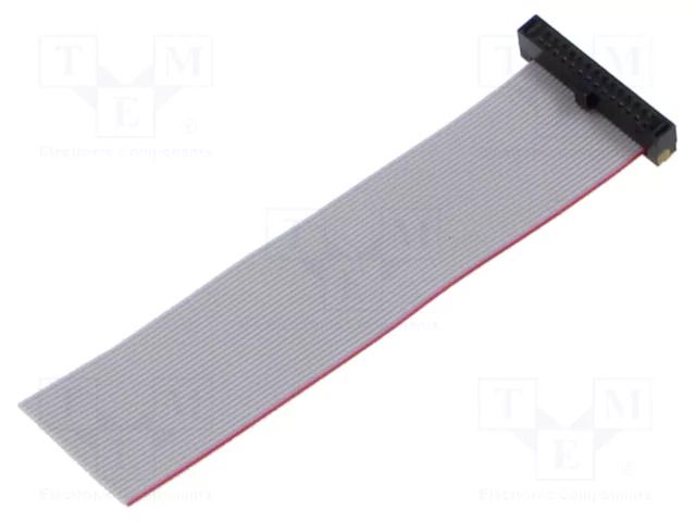 Ribbon cable with IDC connectors; IDC,wires; Tape ph: 0.64mm SAMTEC FFSD14S030001N