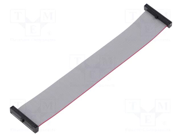 Ribbon cable with IDC connectors; IDC,both sides; 139.7mm; 5.5" SAMTEC FFSD17D055001N
